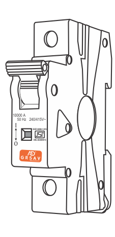  10A MCB SP GRSAV (AD12502)